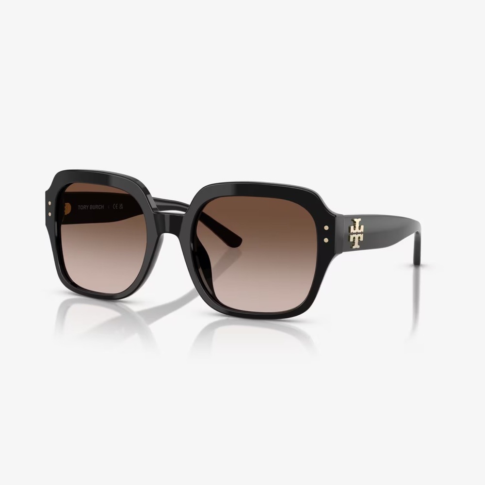 Tory Burch Black Sunglasses with Gold Detail